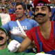 Illustration for article titled When You Have the Mario Bros. for Fans, You Cannot Lose at Euro Soccer